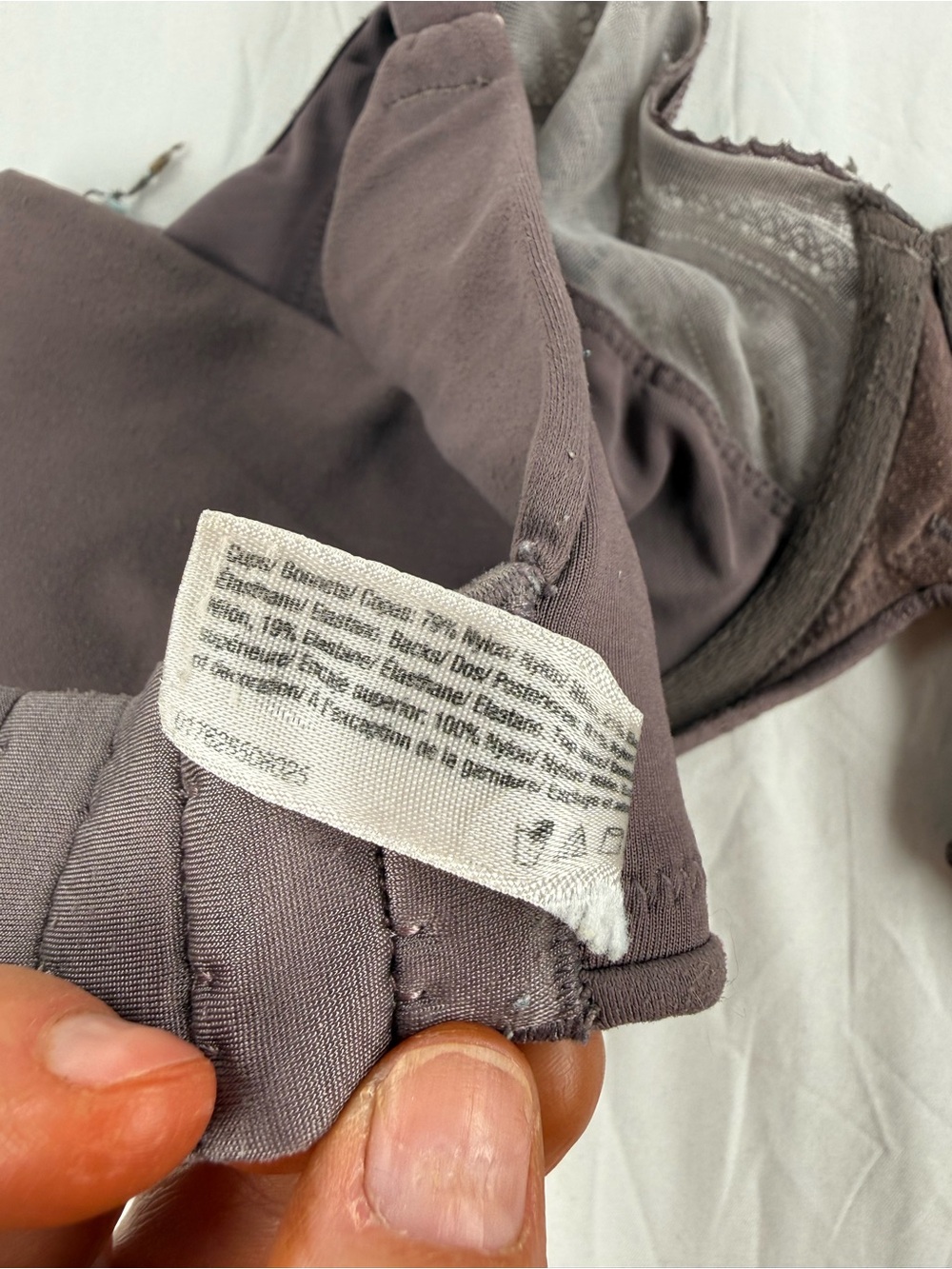 Lilyette Underwire Full-Cup Bra — Mauve in 38C - Picture 7 of 8